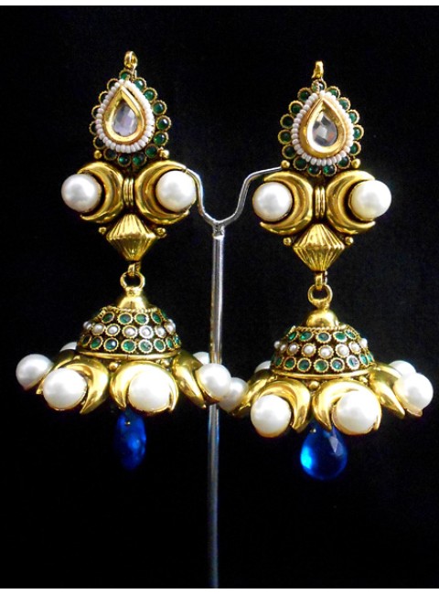 Polki Earrings